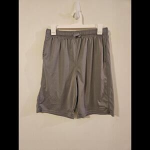 Athletic Works Gray Elastic Waist Athletic Shorts Boy's XXL
